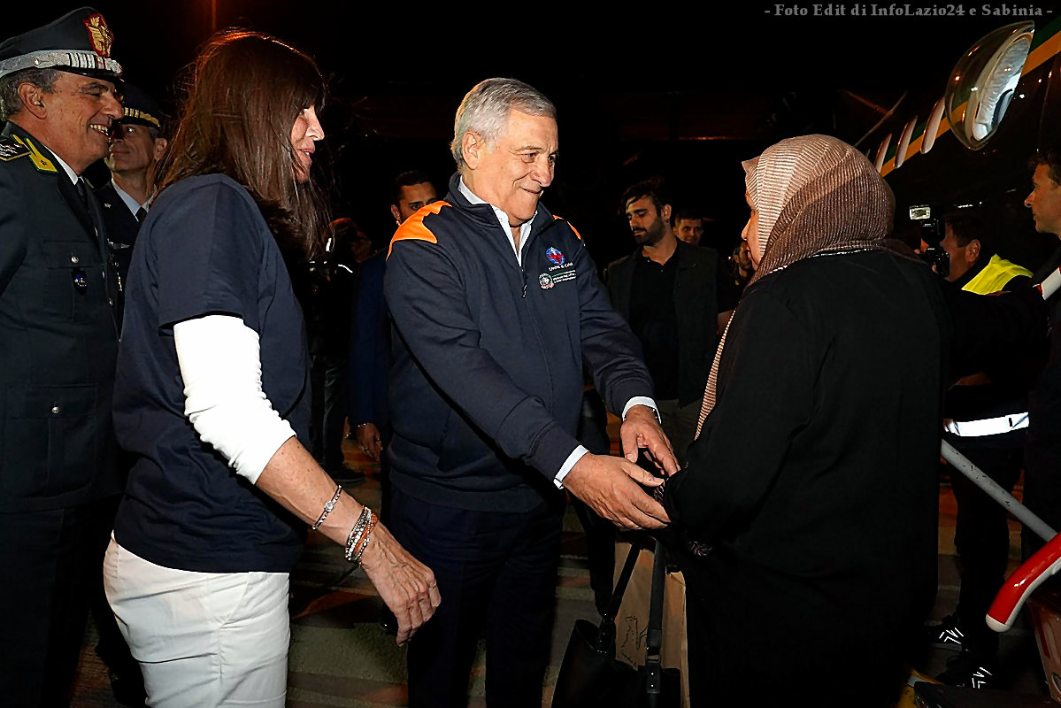 Studenti e familiari Palestinesi accolti dal Ministro Tajani e dalla Ministra Bernini