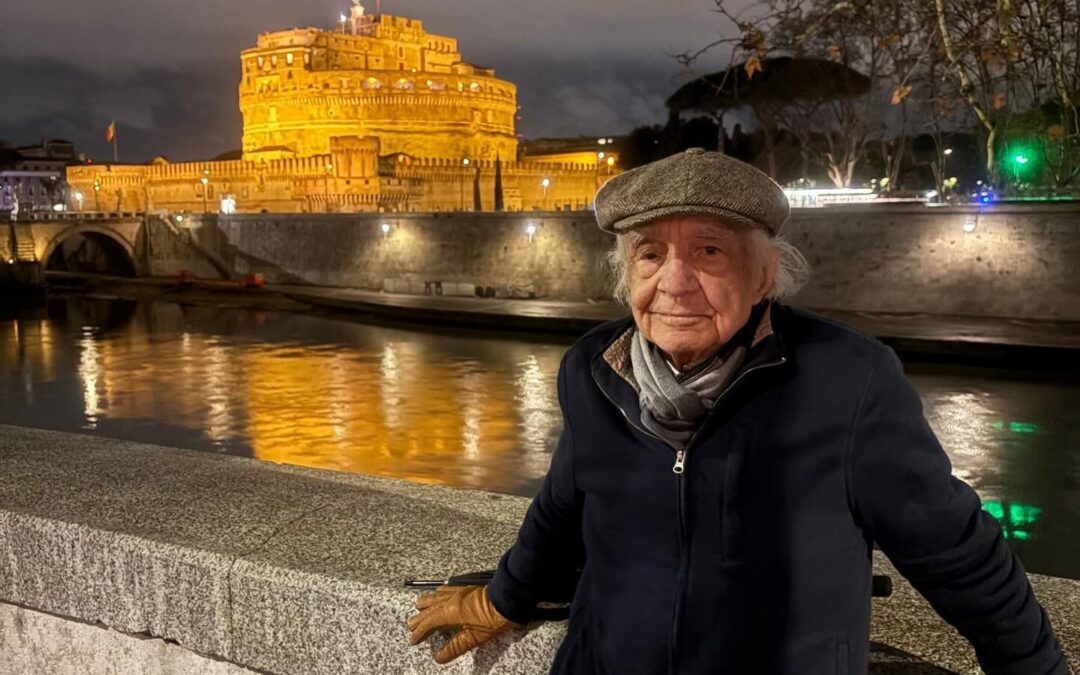 DA ROMA, GLI AUGURI DI CAPODANNO DAL PROF. ZICHICHI