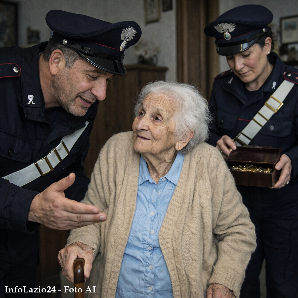 RAGGIRANO ANZIANA DI 98 ANNI