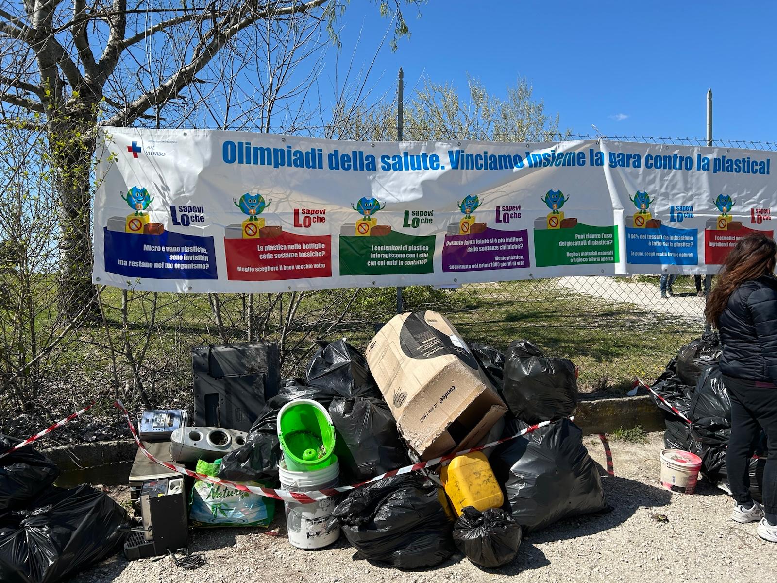 bullicame VITERBO GIORNATA AMBIENTE SALUTE rifiuti ASL associazioni cittadini detenuti infolazio24 4
