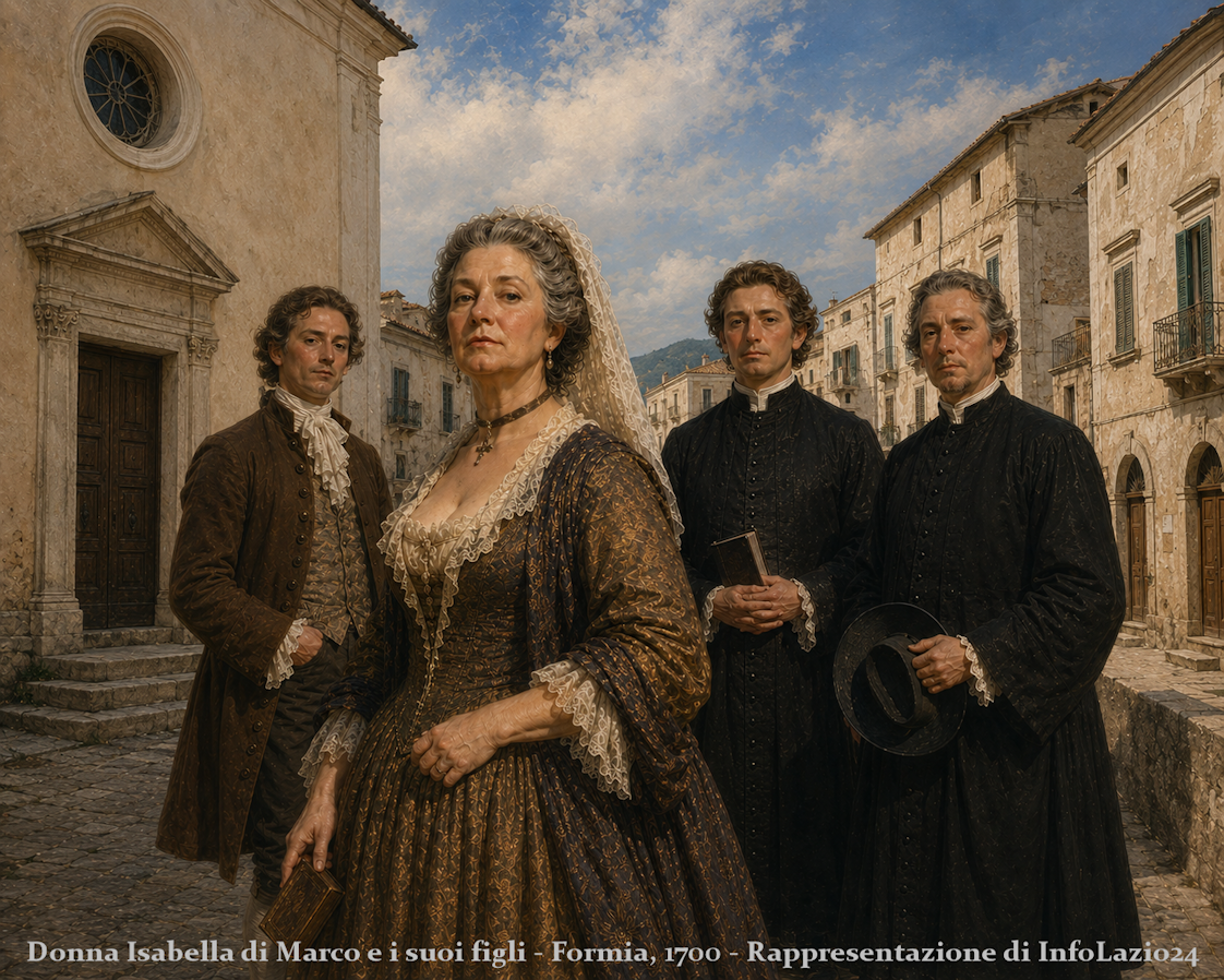 ISABELLA DI MARCO, DONNA INFLUENTE NELLA FORMIA DEL 1700