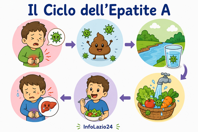 EPATITE A LATINA LAZIO campania contagi ospedale malattia infolazio24 2 epatite-A-cause_pic