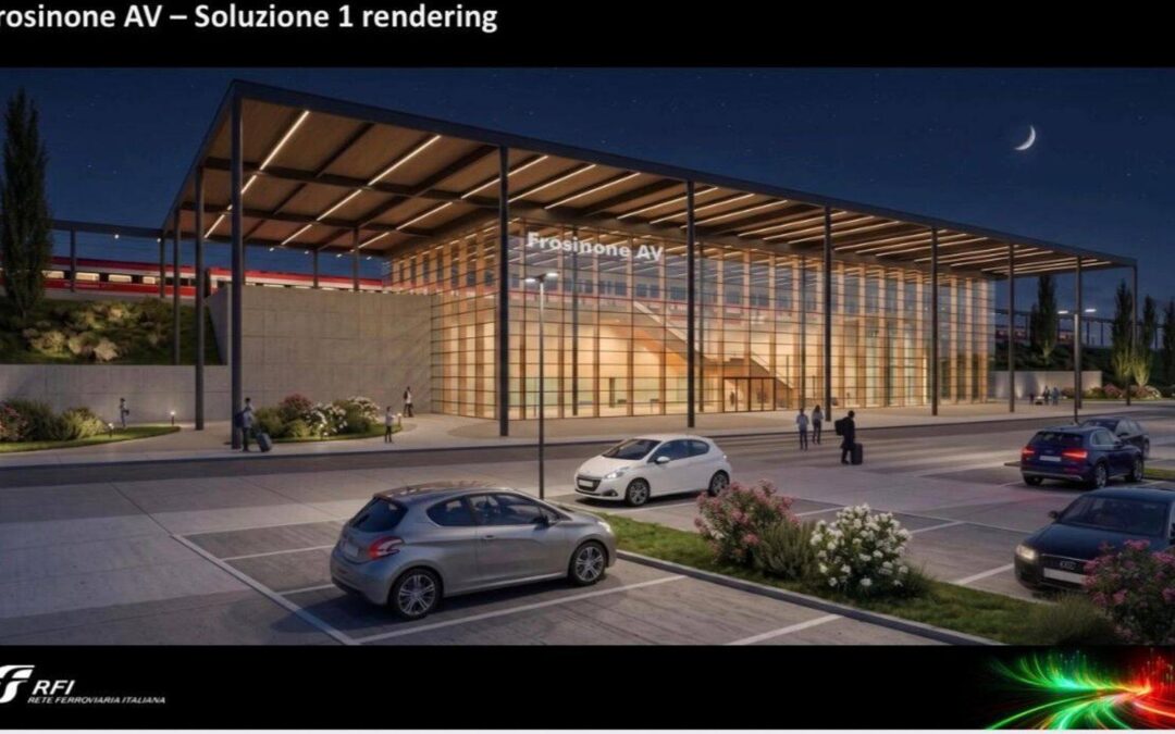 FROSINONE, LA STAZIONE ALTA VELOCITA’ CHE CONNETTE IL LAZIO