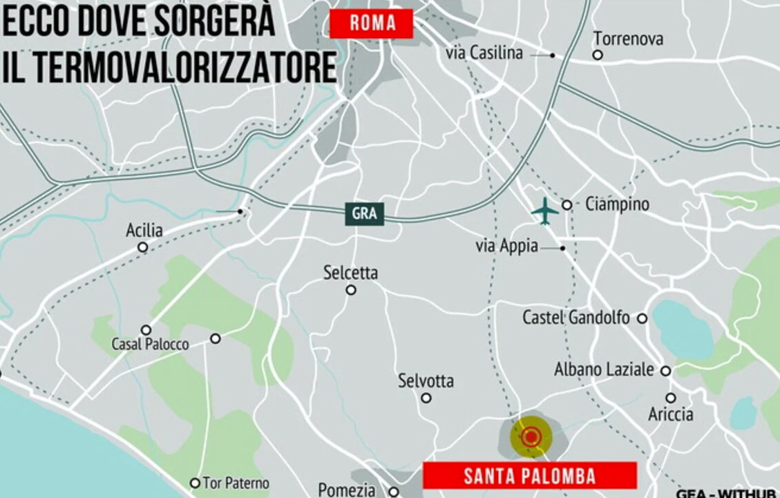 inceneritore_termovalorizzatore_santa palomba roma pro e contro infolazio24 acea regione lazio energia rifiuti_