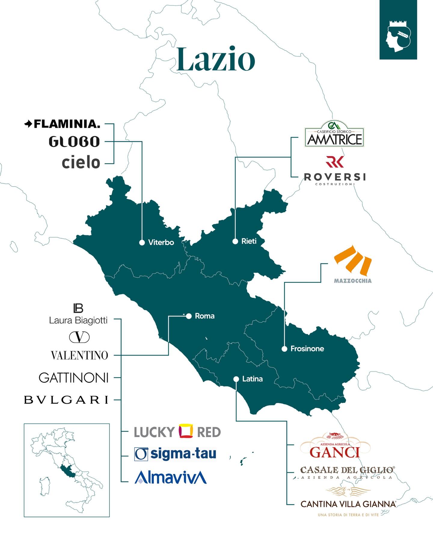 AZIENDE ECCELLENTI DEL LAZIO