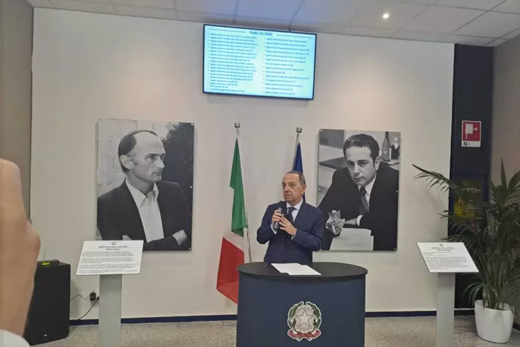 5 Occorsio Amato giudici uccisi terrorismo mafia servizi segreti_cronaca celebrazione aula tribinale_informazione Lazio_Infolazio24_Cerimonia foto in Tribunale 2026_ANSA