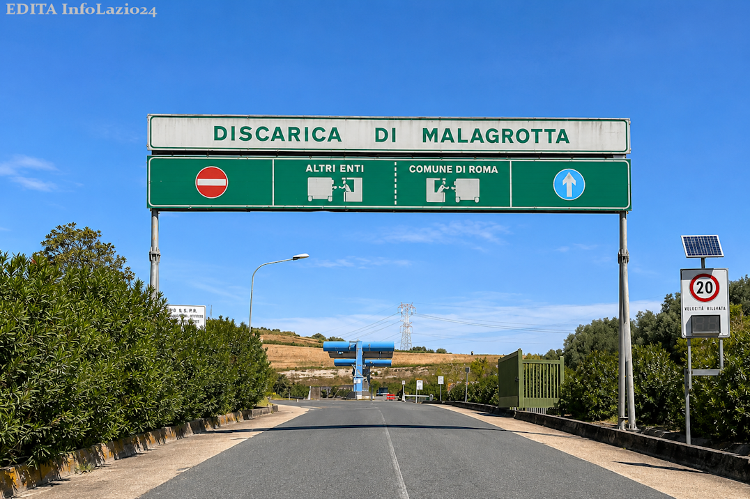 malagrotta discarica rifiuti sostenibile progetto rigenerazione green fotovoltaico storia incendi criminalità politica appalto informazione Lazio_InfoLazio24_INGRESSO